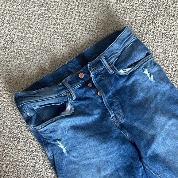 Men’s Skinny Ripped Jeans - Picture 3 of 8